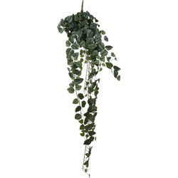 Mica Decorations Scindapsus Kunst Hangplant - H129 cm - Groen