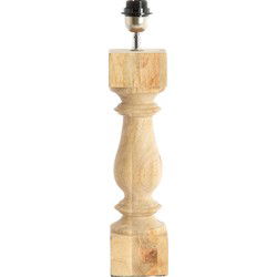 Light&living Lampvoet 10x10x47 cm CUMANI hout naturel