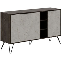 Buffet 3 nissen en 3 deuren L142 cm - Clara