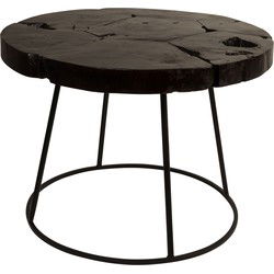 Dutchbone Kraton Bijzettafel Zwart L