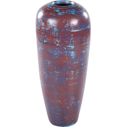DOJRAN - Decoratieve vaas - Bruin - Terracotta