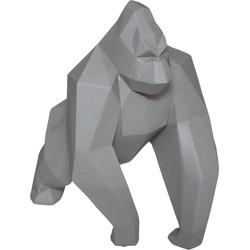 Deco Object Origami Gorilla - Grijs