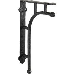 Clayre & Eef Hoekijzer 4x16x27 cm Bruin IJzer