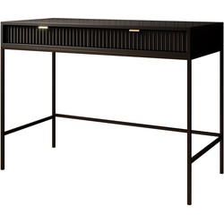 Meubella Kaptafel Navil - Zwart - 104 cm