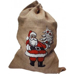 10x Kerst kado zakken 85x55 cm - Feestdecoratievoorwerp