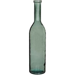 Mica Decorations Fles Decoratie Rioja recycled  glas grijs l  - H 75 x Ø 18 cm