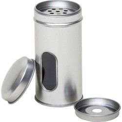 Rond kruidenpotje met strooier - 10 x 5 cm - Kruidenstrooier - Voorraadblikken