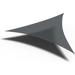 Platinum Coolfit schaduwdoek driehoek 5.0x5.0x5.0m - Antraciet