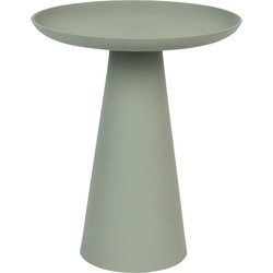 Housecraft Living Ringar Bijzettafel Rond Metaal 34,5x34,5 cm (M) Groen