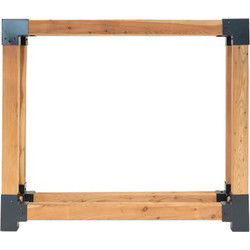 Westmann HaardHout Houtopslag Houtrek WMKR3010 - Brandhoutrek 40x138x120 cm
