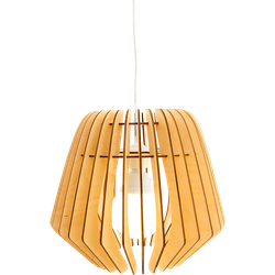 Original M houten hanglamp medium - met koordset wit - Ø 37 cm