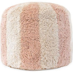 Circus poef roze Ø45cm H39cm