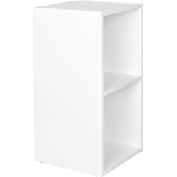 Pippa Design staand kastje met planken - wit