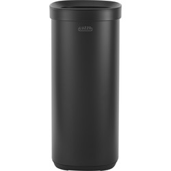 Luzzo® Open Square Prullenbak 50 liter - afvalbak-vuilnisbak -Zwart