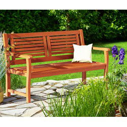 Monzana Tuinbank - Eucalyptus - hardhout - 120cm