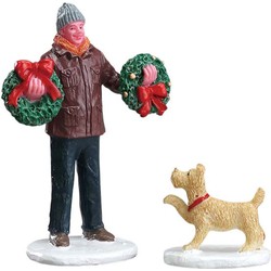 Tree lot figure set of 2