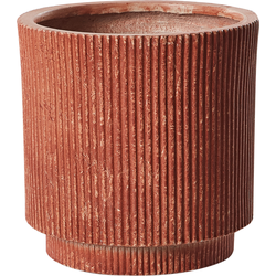 DARIA - Bloempot - Goudbruin - Goudbruin - Kleivezels