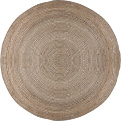 ROND JUTE VLOERKLEED - CAPRI NATUREL