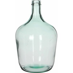 Mica Decorations Vaas Diego - flessenhals - gerecycled glas - 42 cm - Vazen