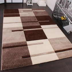 Laagpolig Vloerkleed - Diamesa - Modern - Beige - 120x170 cm