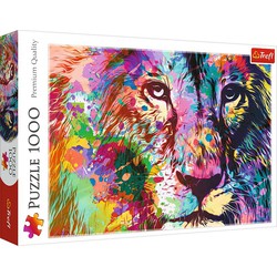 Trefl Trefl Trefl 1000 - Kleurrijke leeuw