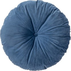 Decorative cushion London dark blue dia. 50 cm