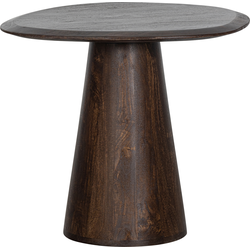 BePureHome Posture Bijzettafel - Hout - Walnoot - 52x60x50