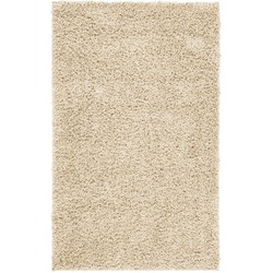 Safavieh Shaggy Indoor Woven Area Rug, Athens Shag Collection, SGA119, in Ivory, 122 X 183 cm