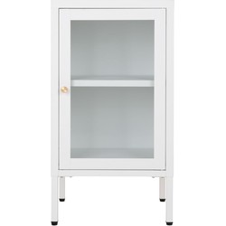 Dalby Cabinet - Cabinet with glass door, white