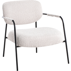 Beliani AUSVIKA - Fauteuil-Beige-Polyester