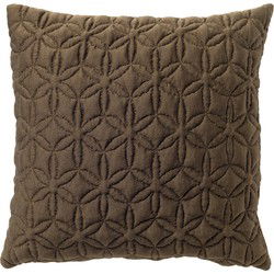 Dutch Decor LIZZY - Sierkussen 45x45 cm - Military Olive - groen - Dutch Decor