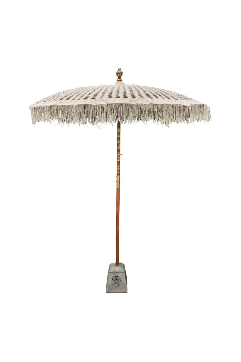 parasol macrame 180 cm - Todo Bien - | HomeDeco.nl
