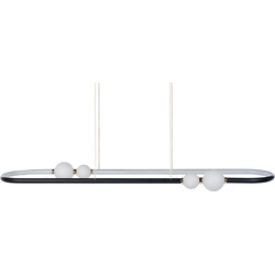 Beliani FEALE - Hanglamp-Zwart-Aluminium