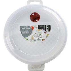 Urban Living Magnetronschaal met deksel/ventiel - 1 liter - kunststof - Magnetronbakken
