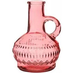 Fles lille soft pink, dia. 7x10 cm