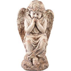PTMD Deco Object Johdie - 32x23x56 cm - Magnesium - Creme