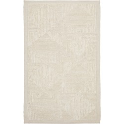 Kave Home - Tapijt Sicali van wit jute 160 x 230 cm