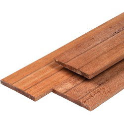 Plank hardhout 1,5x14,0x275 cm Tuindeco