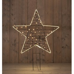 Smd Star With Led Inside 80 cm 30 cm Stick 350 Led Warm White - Anna's Collection