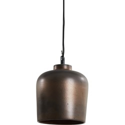 Light&living D - Hanglamp Ø22,5x25 cm DENA mat brons