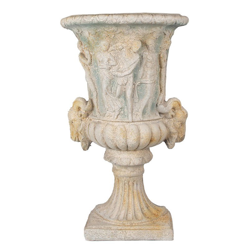 Clayre & Eef Muur bloempot 77 cm Beige Magnesium (MGO) - 