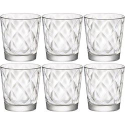 Kaleido waterglazen - 12x stuks - 240 ml - Sapglas/drinkglazen voordeel set - Drinkglazen