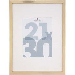 Atmosphera Fotolijstje - voor foto 21x30 cm - goud - MDF/Glas - Fotolijsten
