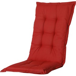 Madison - Kussen lage rug Basic red - 105x50 - Rood