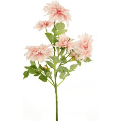 Greenmoods Kunstbloem Dahlia - Dahlia pinnata - Nep plant - 1 Stuk - 60cm - Roze