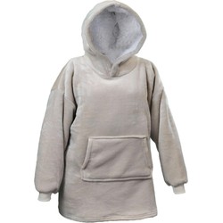 Oversized fleece hoodie chateaugrs