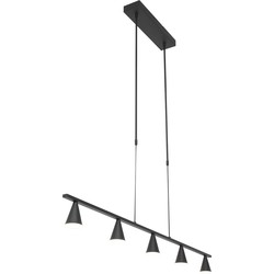 Steinhauer hanglamp Vortex - zwart -  - 3066ZW