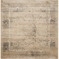 Safavieh Traditional Indoor Woven Area Rug, Vintage Collection, VTG113, in Warm Beige, 183 X 183 cm