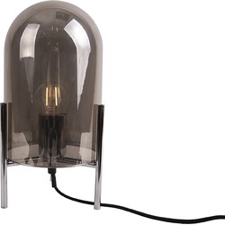 Leitmotiv - Tafellamp Glass Bell - Grijs