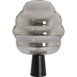 D - Light & Living - Tafellamp MISTY  - 45x45x64cm - Grijs